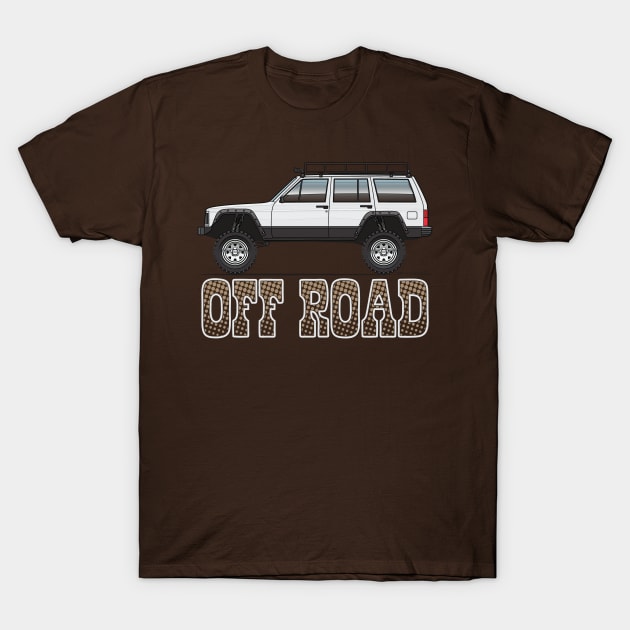 White XJ T-Shirt by JRCustoms44